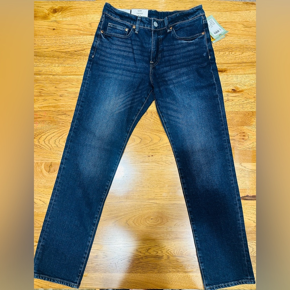 H&M Dark Blue Straight Men's Jeans